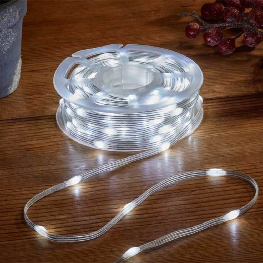 Samuel Alexander 500 Warm White and Cool White LED Clear String Light 38m Image 4