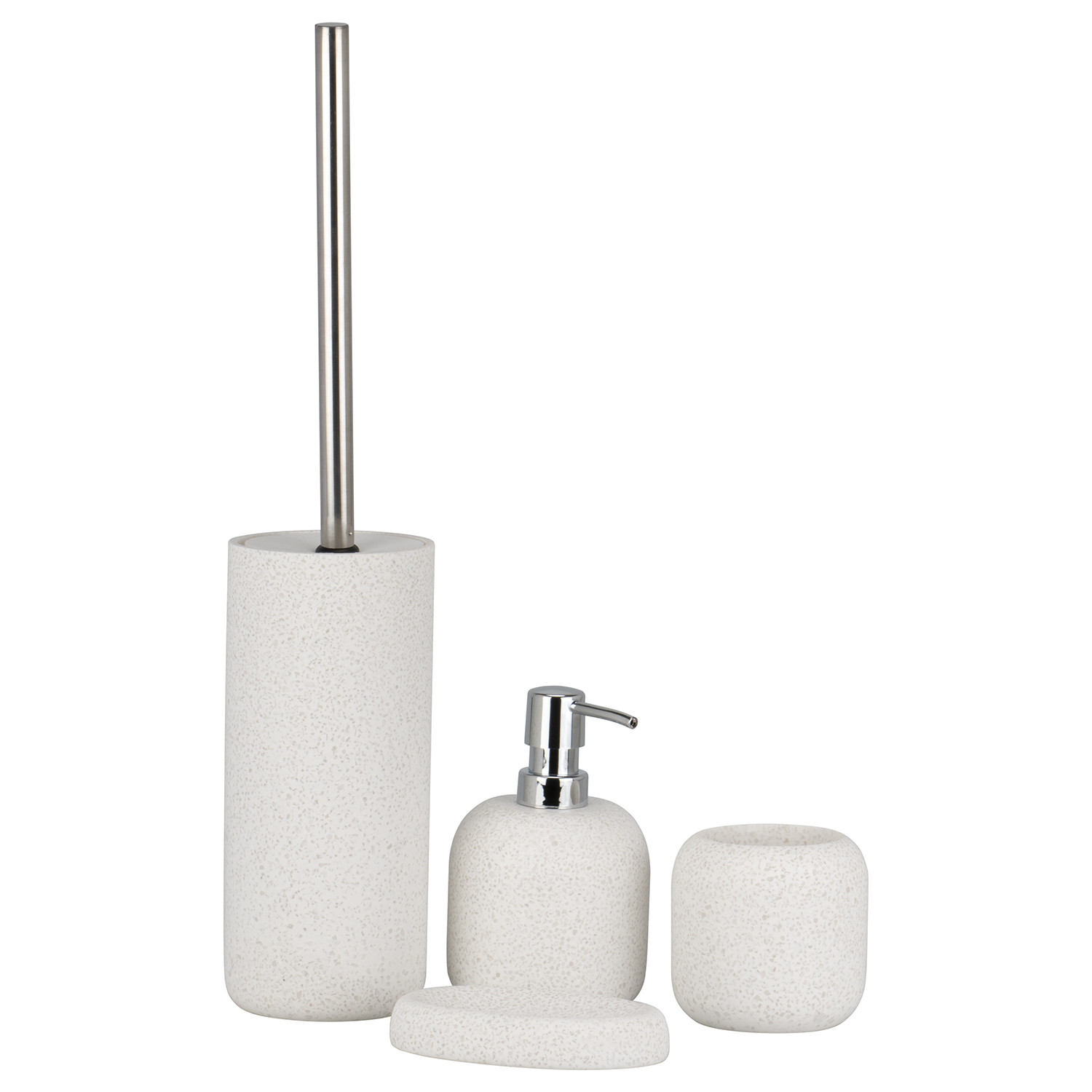 Caliza White Soap Dispenser Image 2