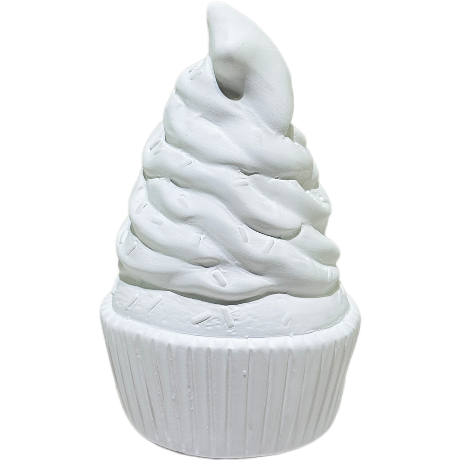 Paint Your Own Ceramic Xmas Cupcake Kit White Image 4