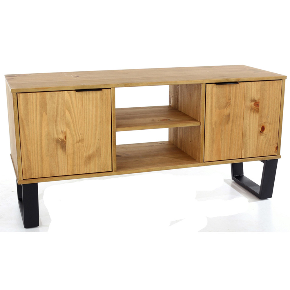 Texas 2 Door 2 Shelf Flat Screen TV Unit Image 4