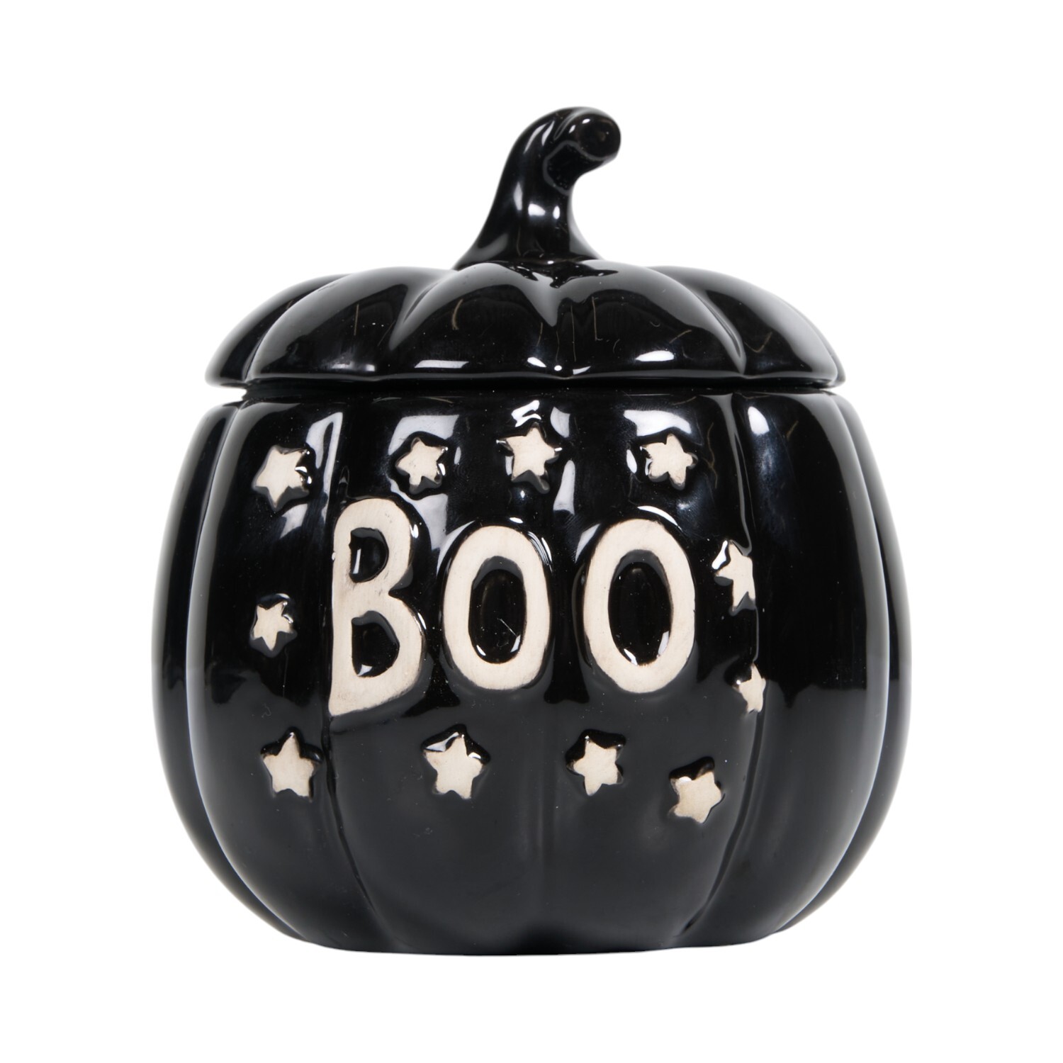 Boo Large Ceramic Candle Image 9