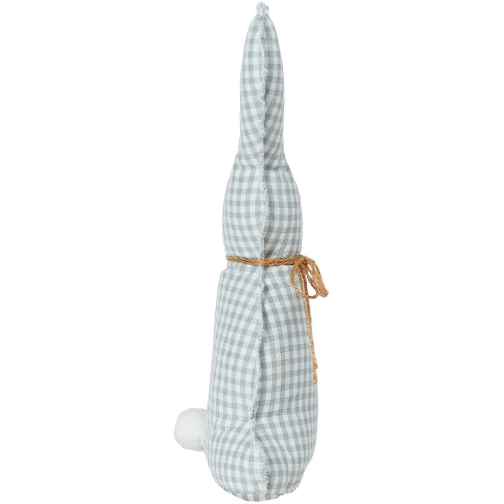 Gingham Sitting Bunny Image 3