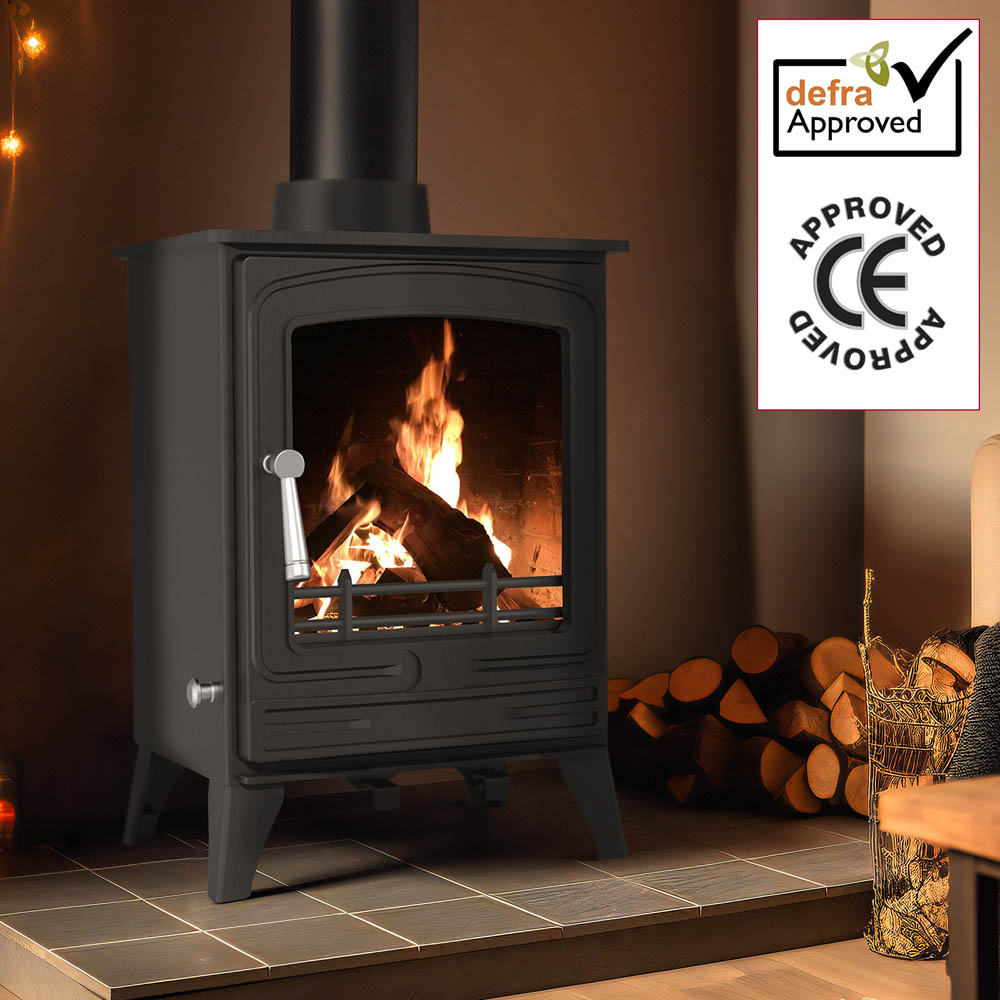 RoyalFire Steel Eco Multifuel Stove 5kW Image 5