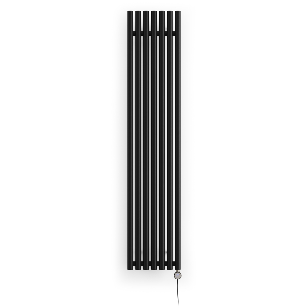 Terma Rolo Room Heban Black Electric Radiator Bluetooth 800W 1800 x 370mm Image 3