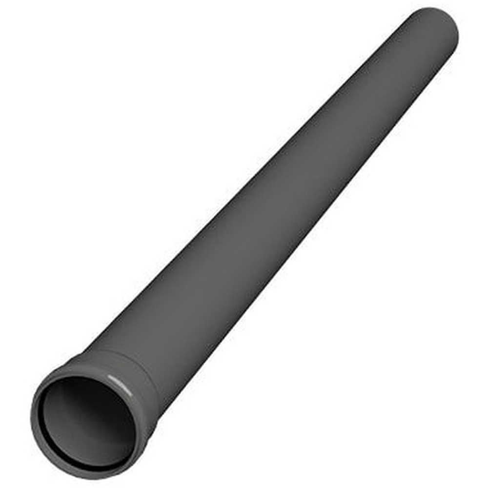 FloPlast Industrial Xtraflo Hopper Downpipe Kit with Access Pipe Grey 110mm Image 2