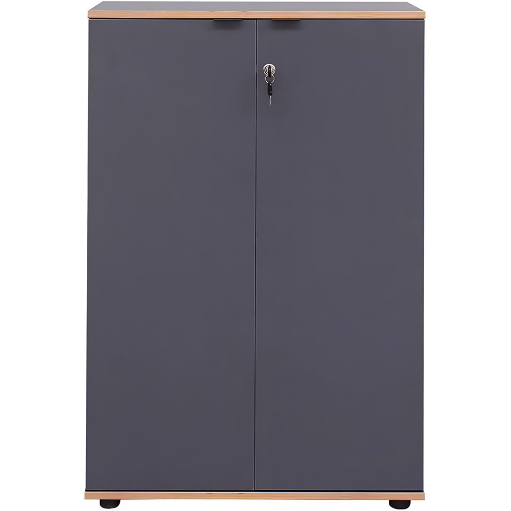 FWStyle 2 Door Anthracite Grey Filing Cabinet Image 4