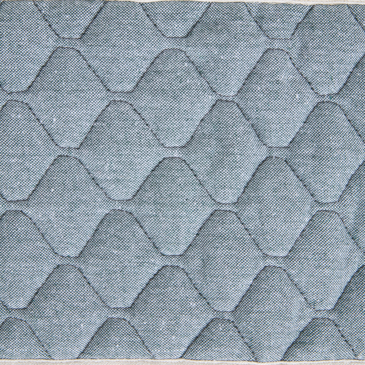 Quilt Double Oven Glove Grey Image 6