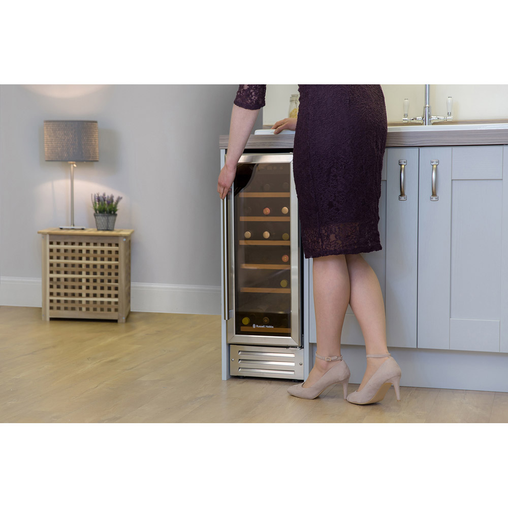 Russell Hobbs RHBI18WC1SS Stainless Steel 58L Freestanding Wine Cooler Image 5