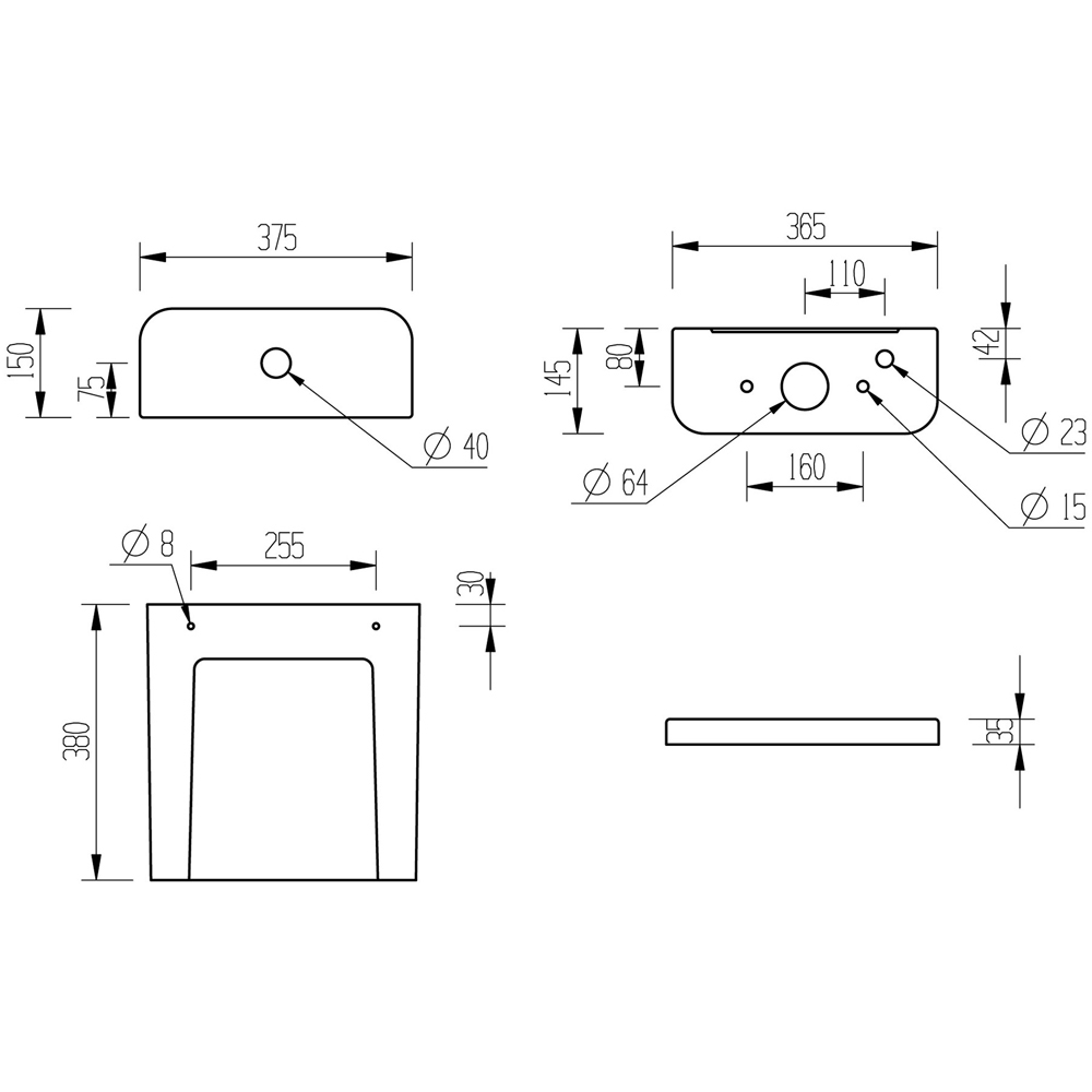 Bathstore Blanca Close Coupled Comfort Height WC and Soft Close Seat with Dual Flush Image 6