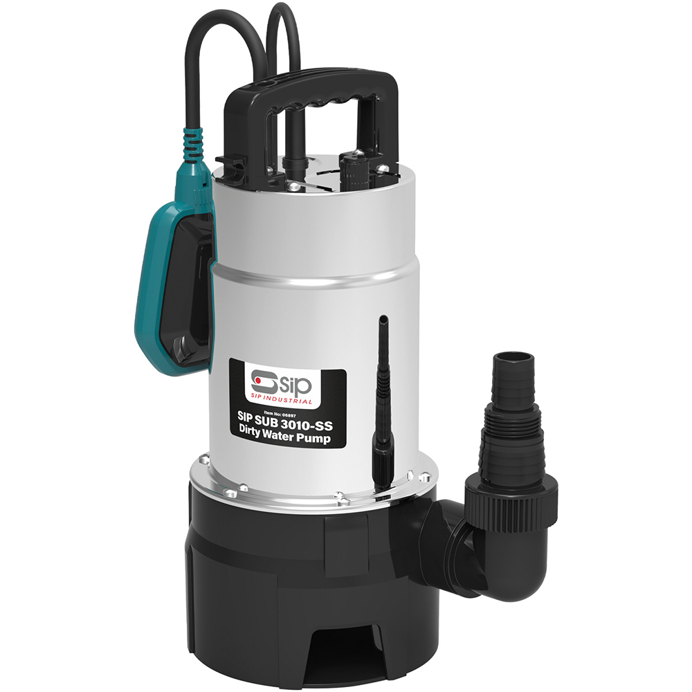 SIP SUB 3010-SS Heavy-Duty Dirty Water Pump 1000W Image 1