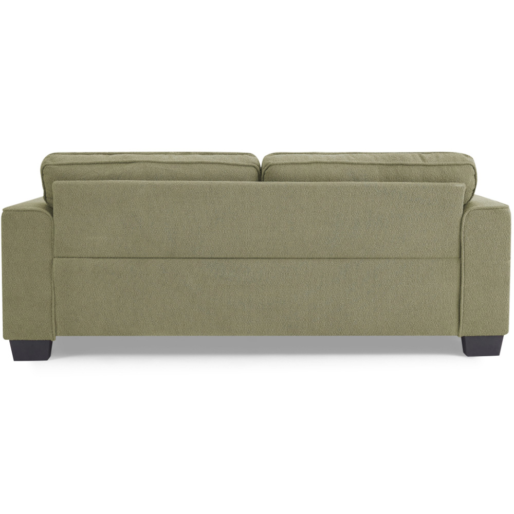 Home Detail Jada 3 Seater Sage Green Boucle Sofa Image 5