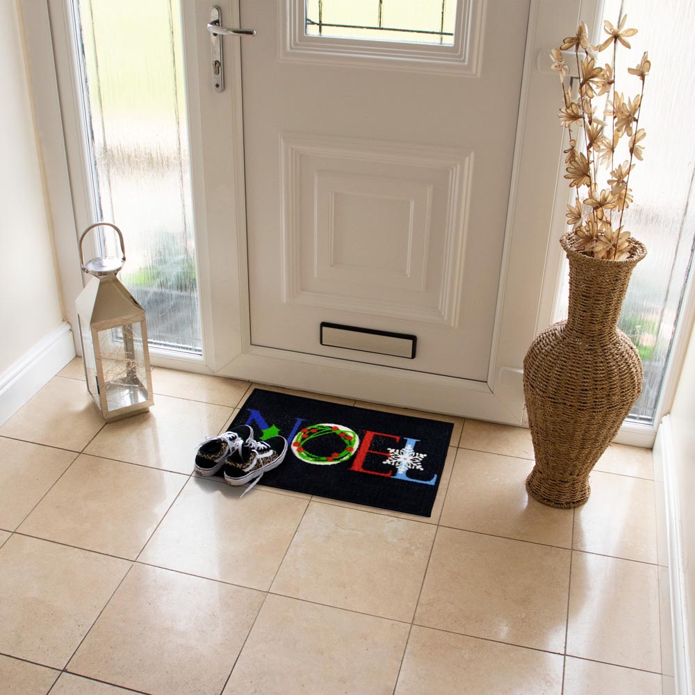 JVL Festive Christmas Noel Machine Washable Indoor Doormat 40 x 57cm Image 7