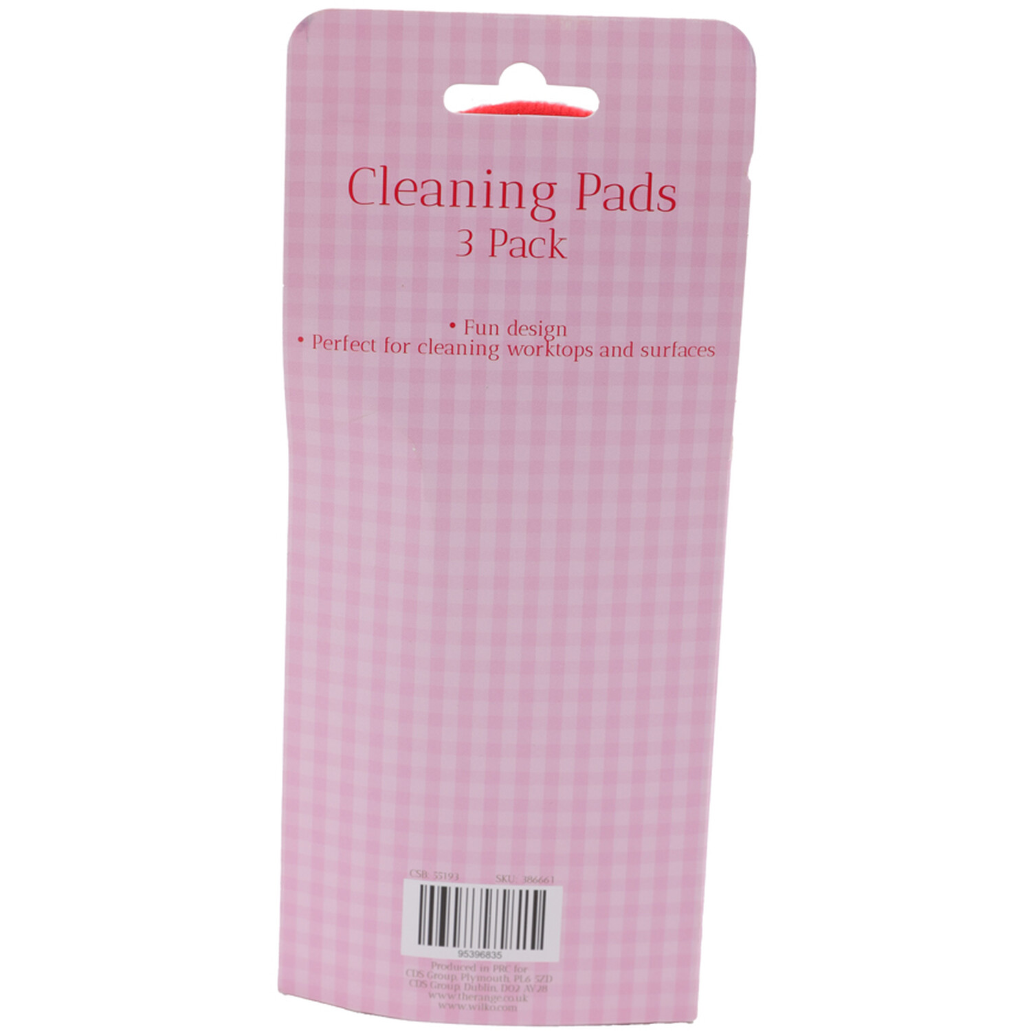 Pack of 3 Mon Cheri Cleaning Pads - Red Image 3