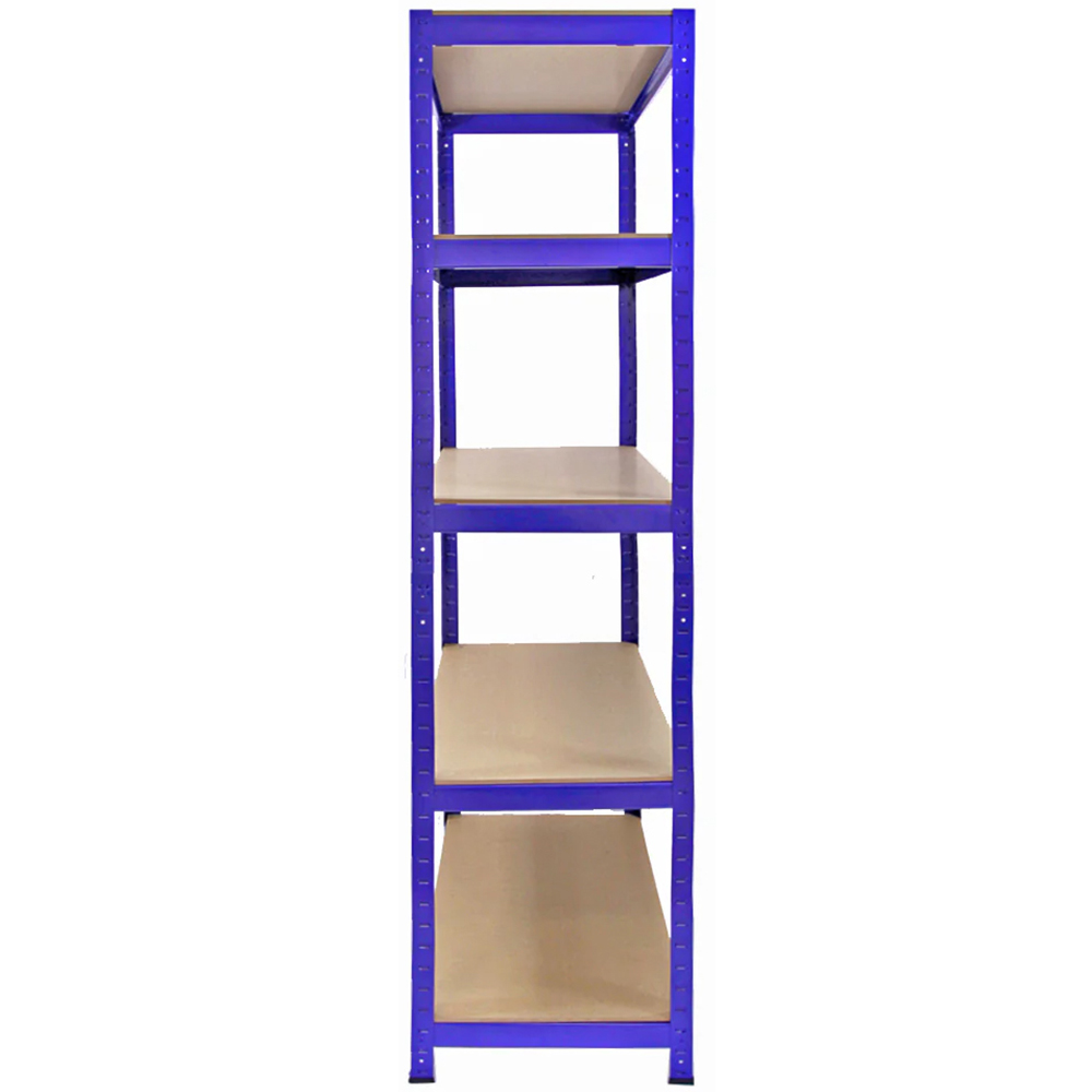 Monster Shop T-RAX Blue Metal Racking Units and Bay Connectors 180 x 90 x 45cm 3 Pack Image 3