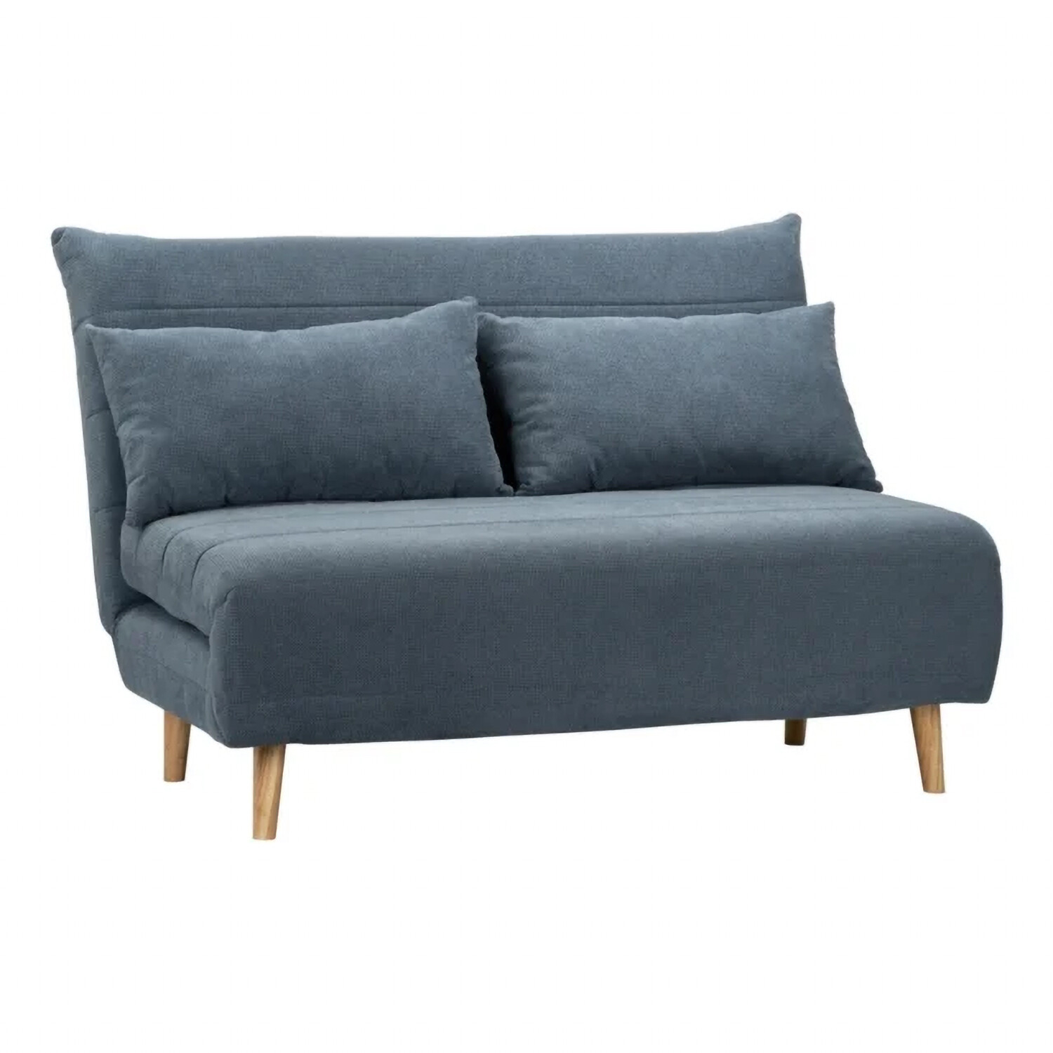 Boston Geo Chenille Sofa Bed - Slate Blue Image 3