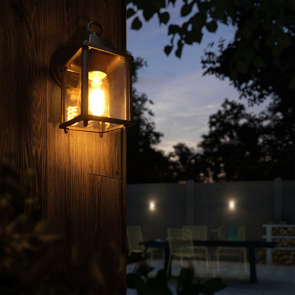 Living and Home E27 Metal Waterproof Garden Wall Light Image 6