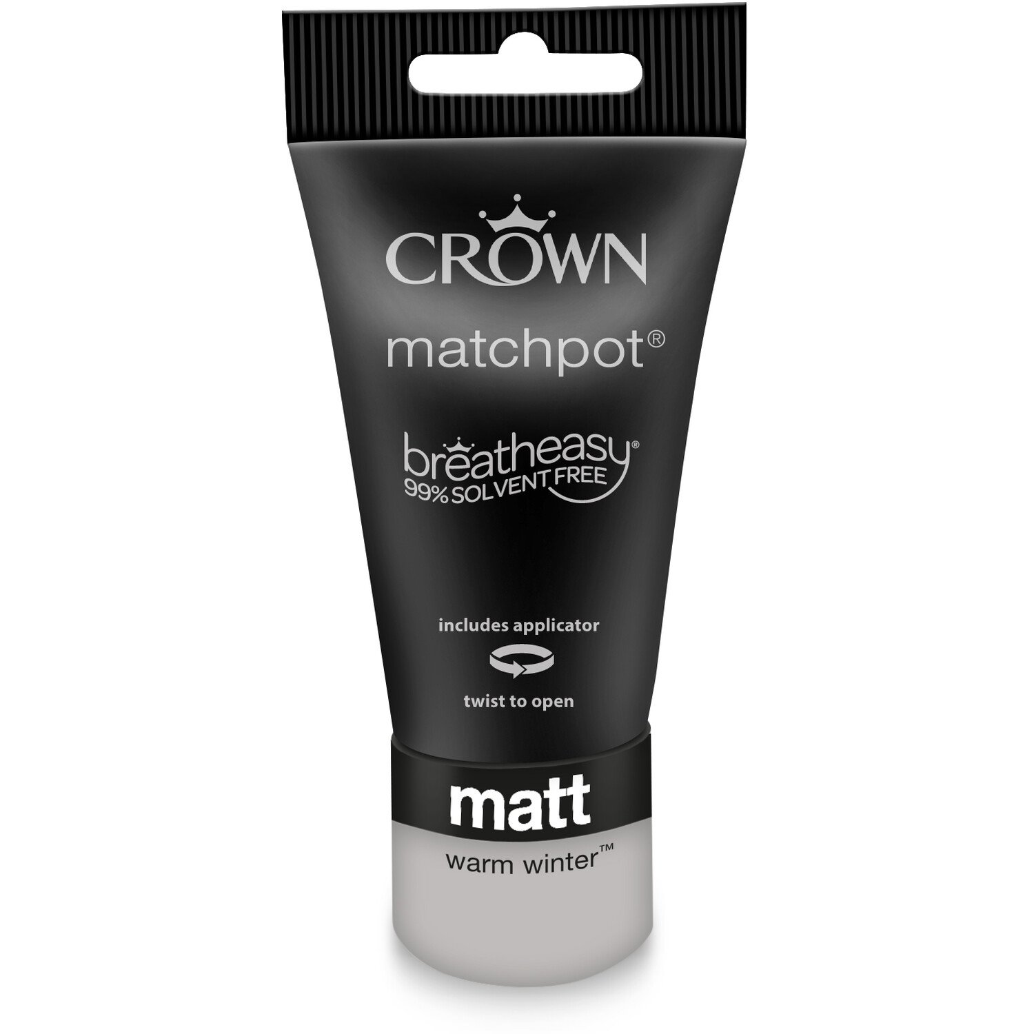 Crown Breatheasy Warm Winter Matt Feature Wall Tester Pot 40ml Image