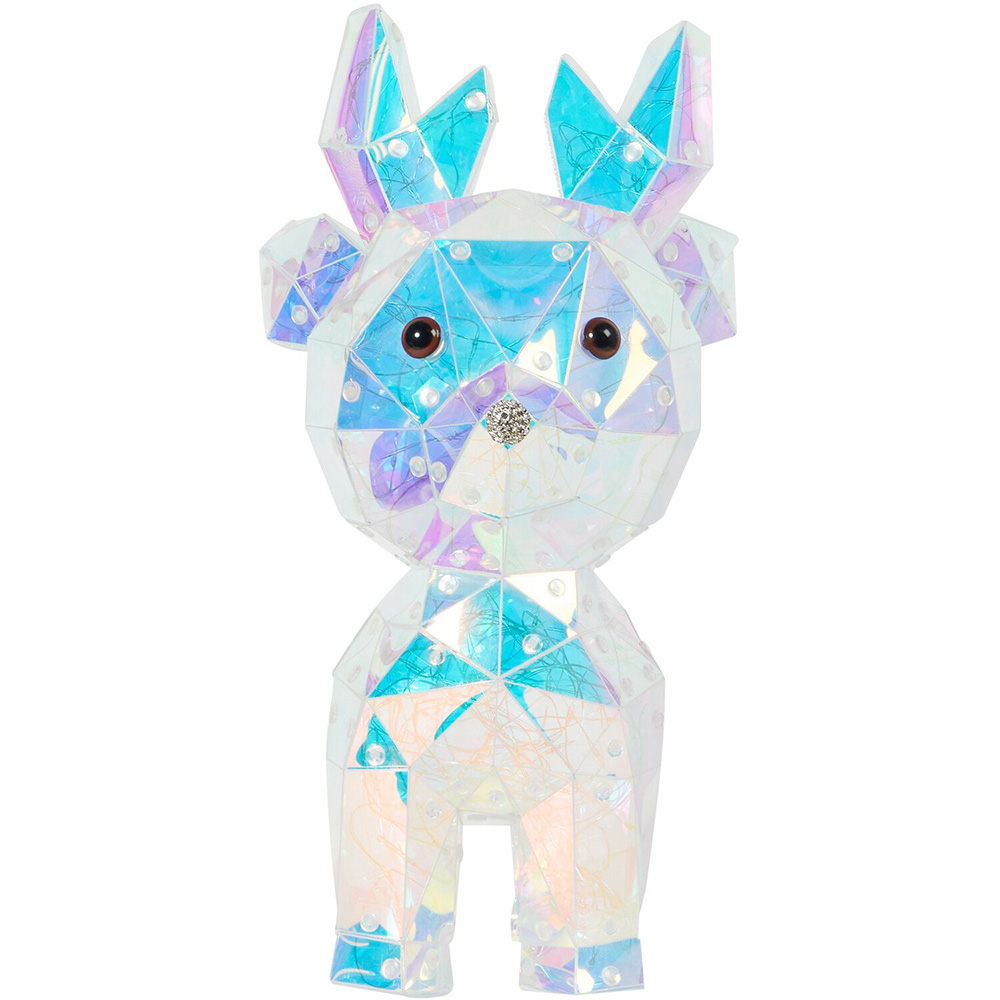 Crystal Effect LED Reindeer Image 3