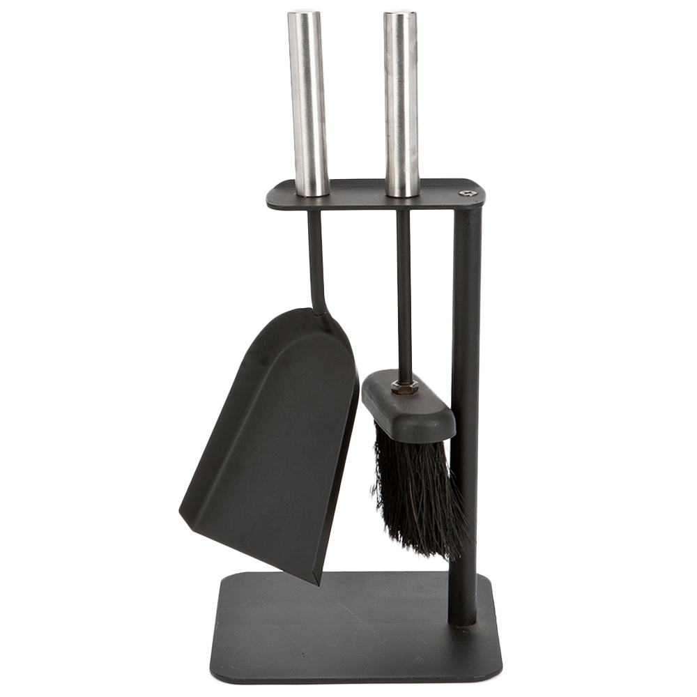 Inglenook Fireside Steel Hearth Tidy Set Image 1