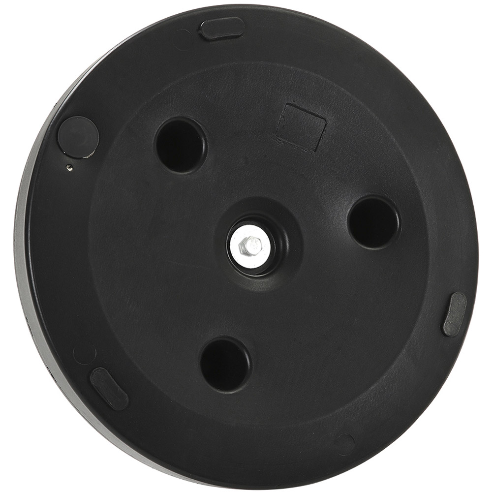 Living and Home Black Rose Embossed Concrete Round Umbrella Stand Base 45cm Image 4