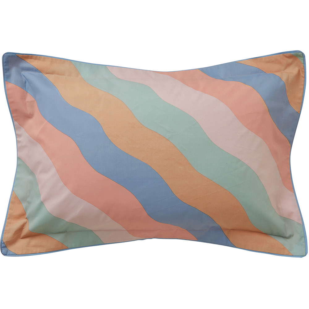 Yvonne Ellen King Size Multicolour Signature Stripe Reversible Duvet Set Image 2