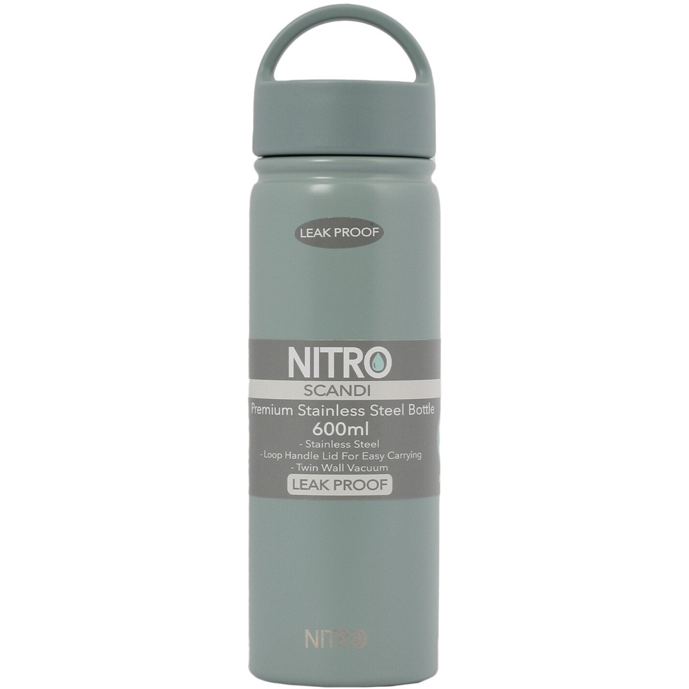 Single Nitro Scandi Stainless Steel Bottle 600ml in Assorted styles Image 2