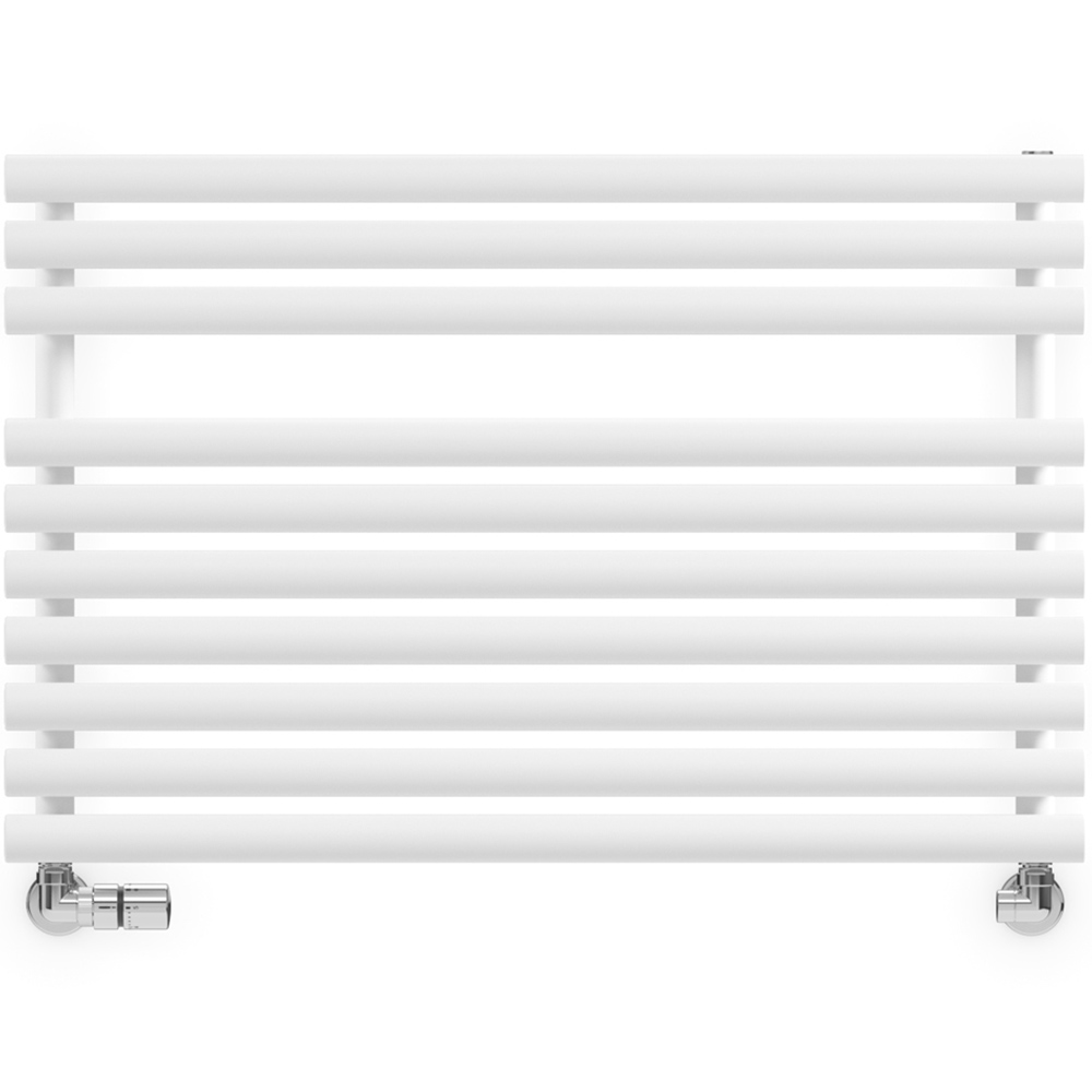 Terma Rolo Towel 2002BTU White Heated Towel Rail 590 x 900mm Image 4