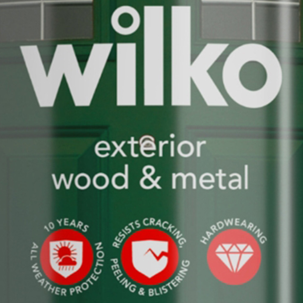 Wilko Wood & Metal Fountain Gloss Finish Paint 750ml Image 3