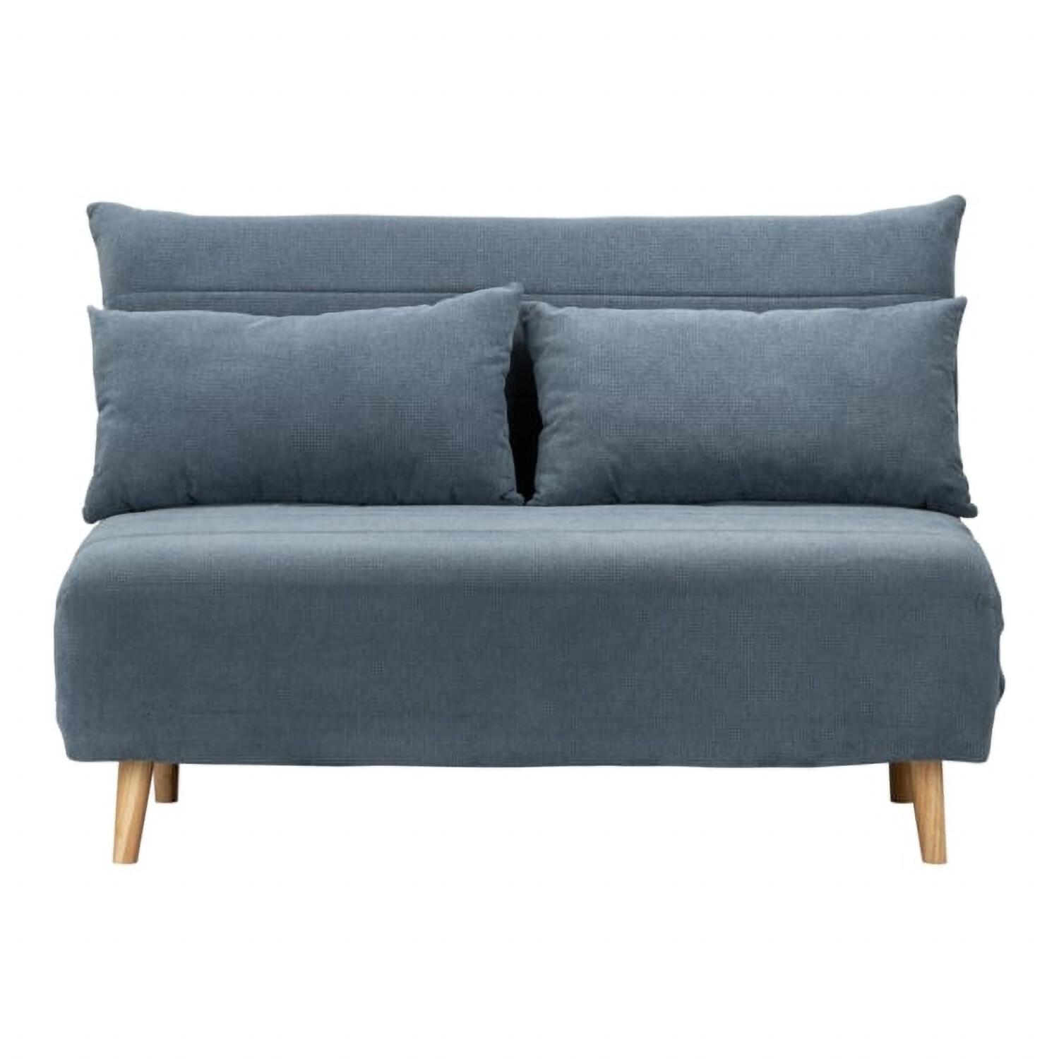 Boston Geo Chenille Sofa Bed - Slate Blue Image 4