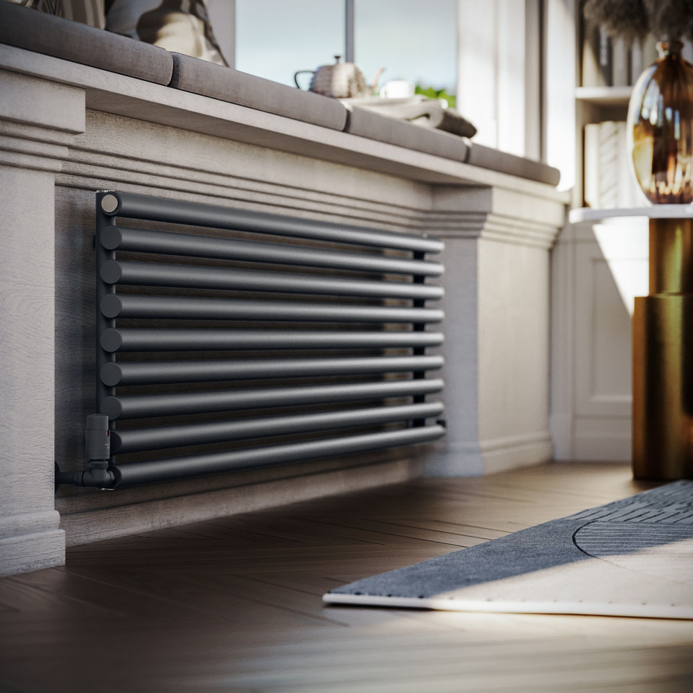 Terma Rolo Room 3516 BTU Modern Grey Radiator 1800 x 480mm Image 8