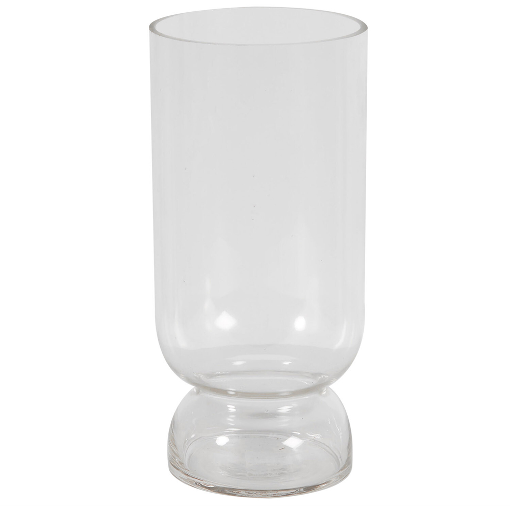 Blossom Bulb Glass Vase Clear Image 3