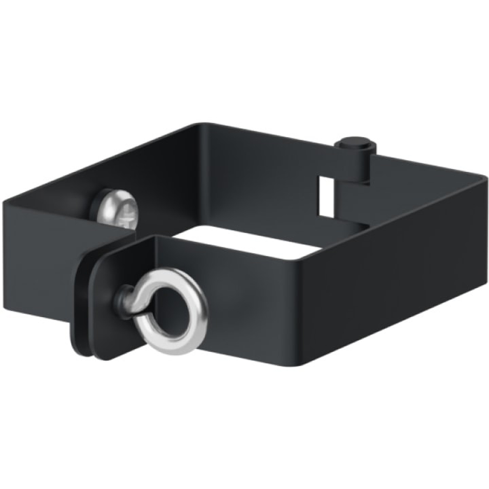 Galeco Square Steel Hopper and Downpipe Kit Black 80mm Image 3