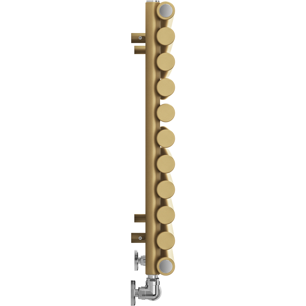 Terma Rolo Room 3028 BTU Brass Radiator 1200 x 590mm Image 6