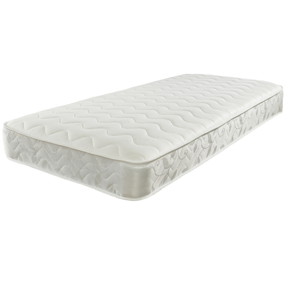 Starlight Beds European Single Hybrid Memory Foam and Open Coil Spring Mattress Image 1