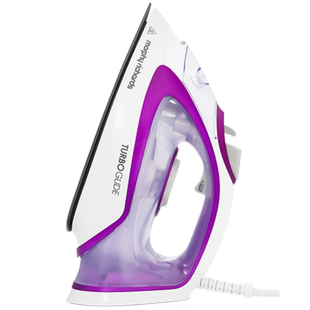 Morphy Richards 638185 Pink Turbo Glide Steam Iron 2800W Image 1