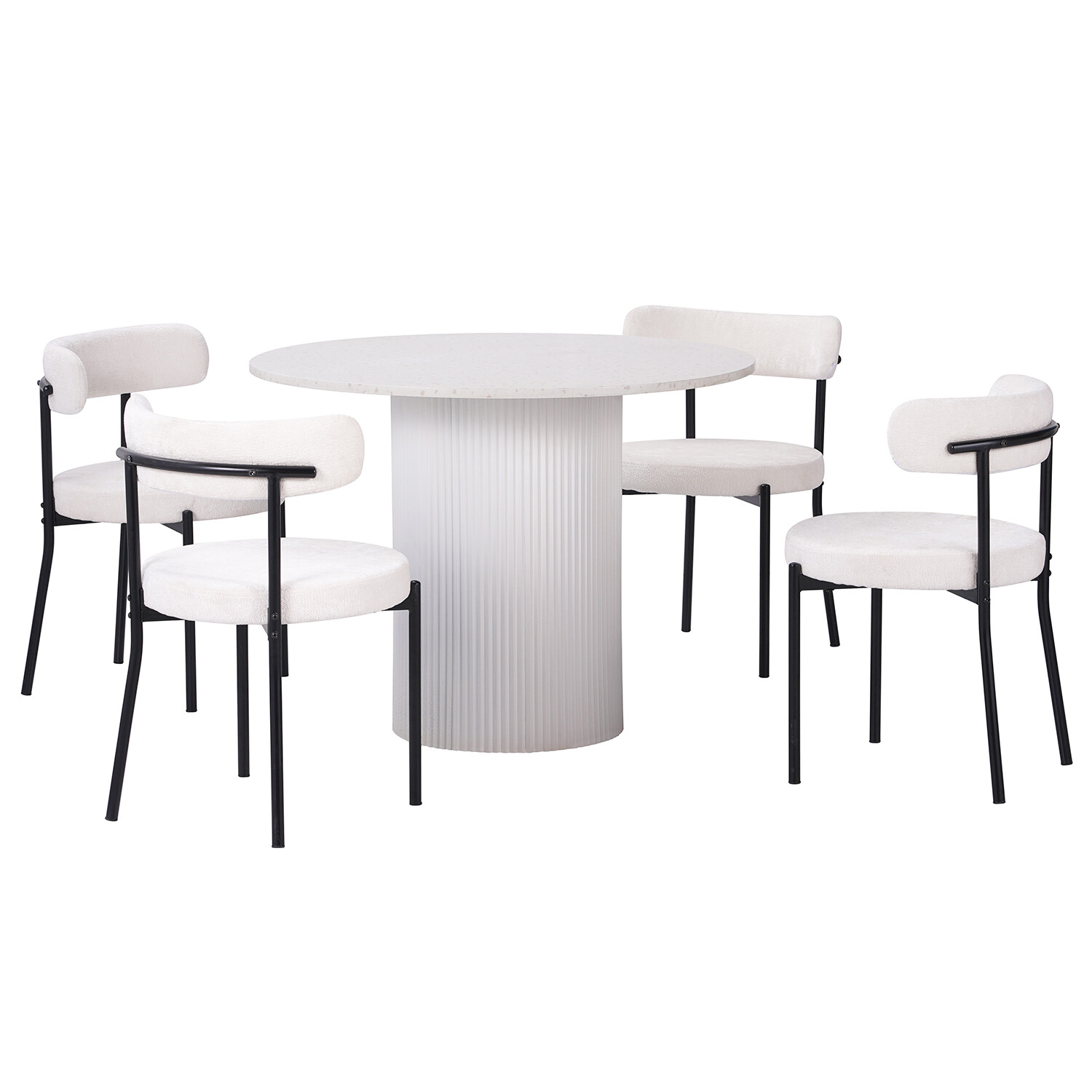 Pair of Ariana Chairs - White Image 5
