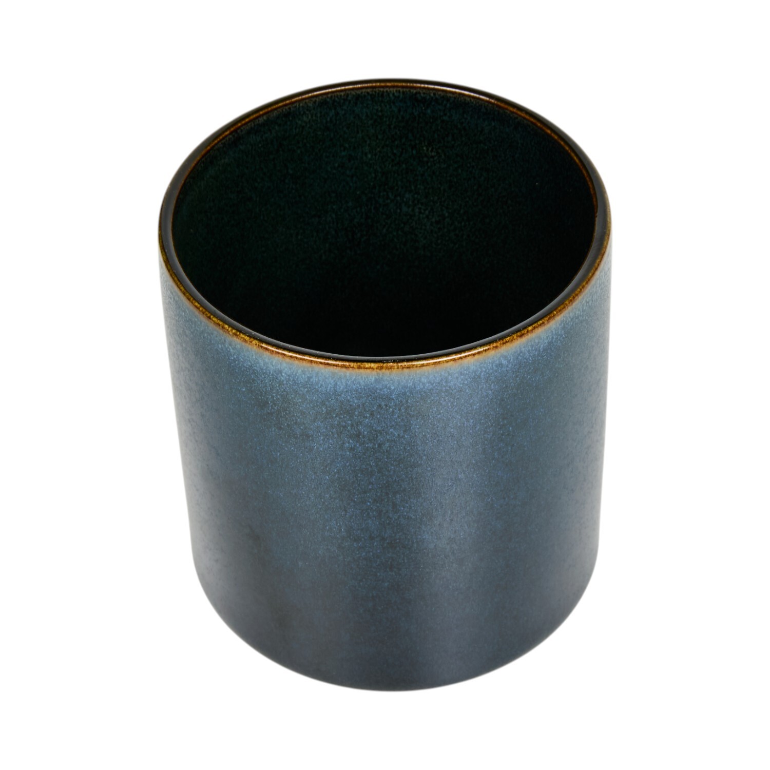 Ayano Reactive Glaze CanisterNavy Image 4