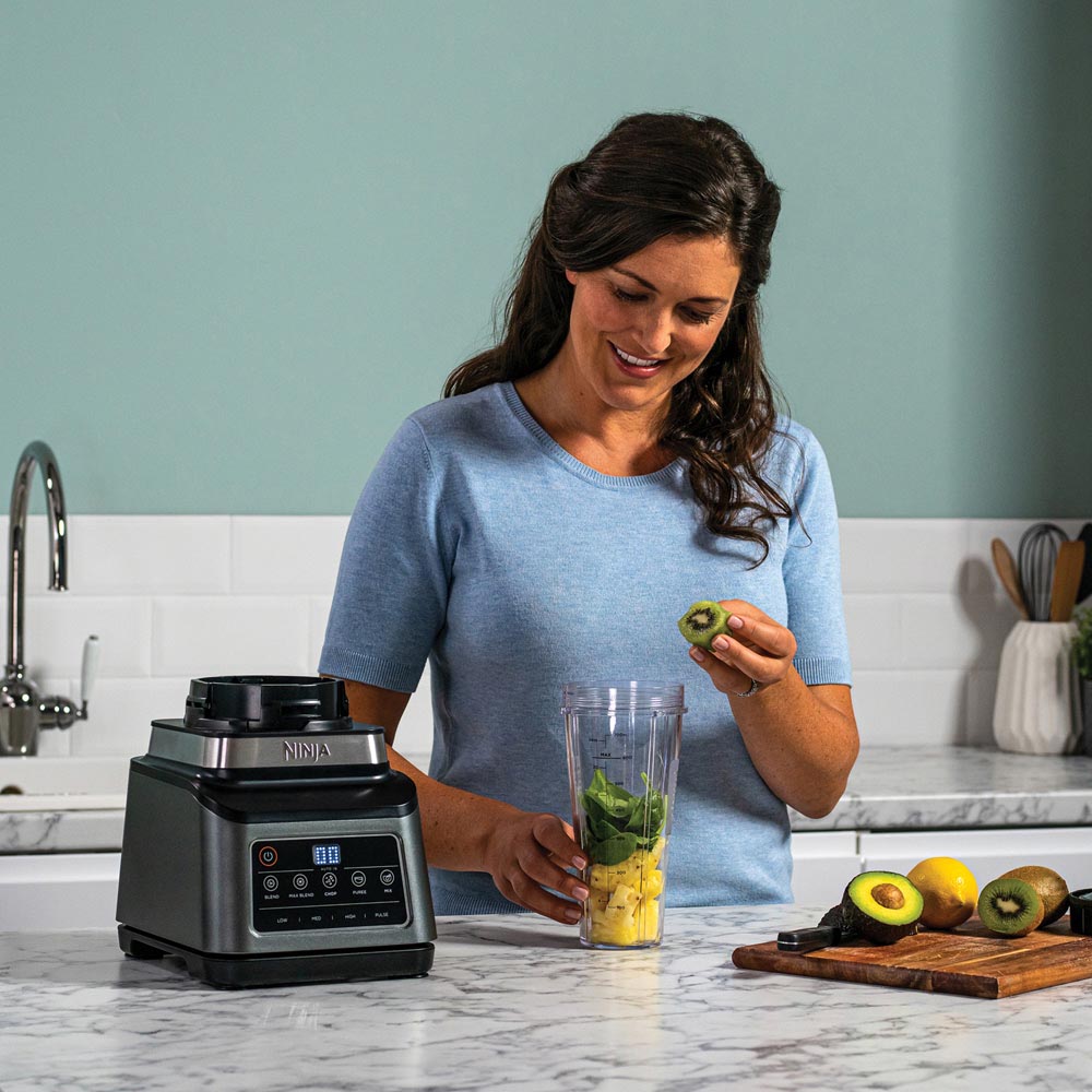 Ninja BN800UK 3-in-1 Black Auto-iQ Food Processor 1200W Image 4