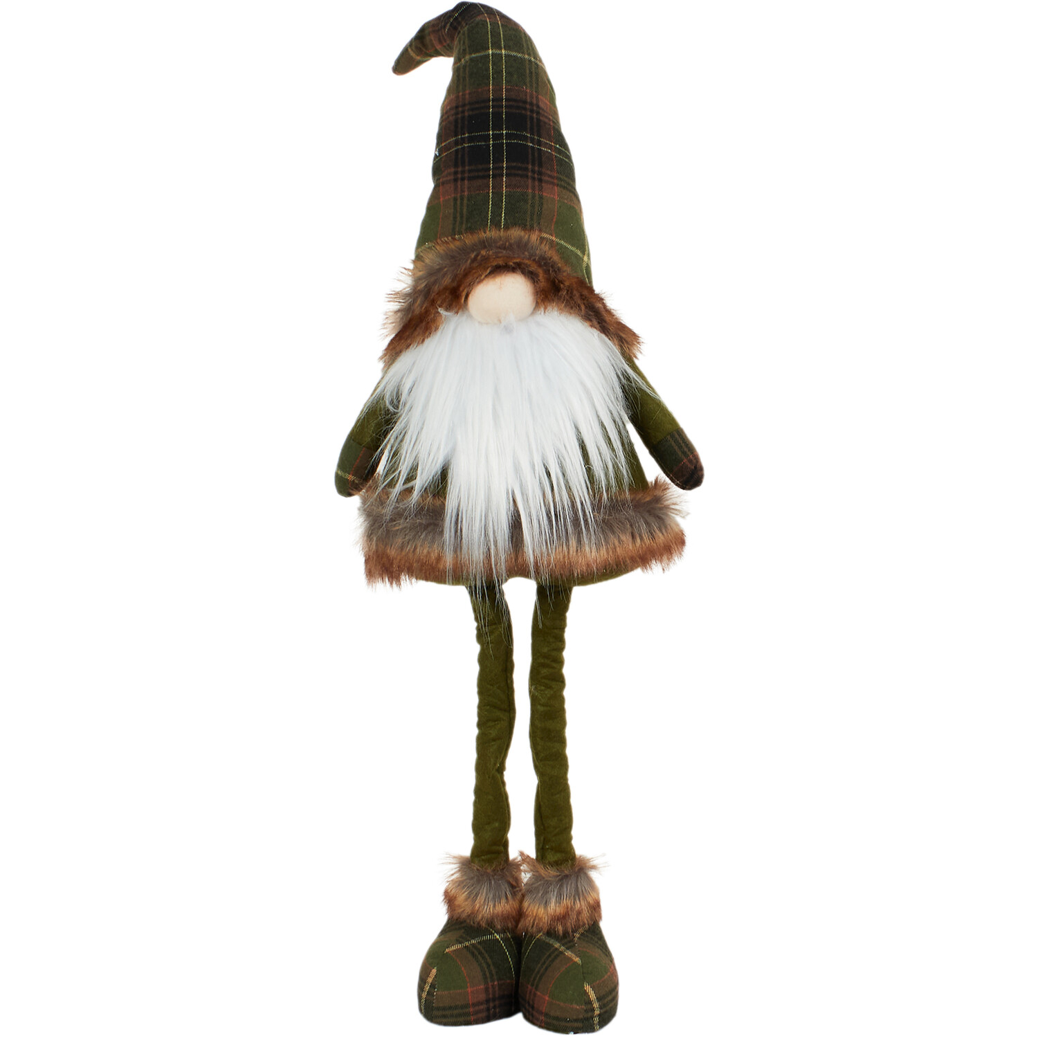 Extendable Tartan Gonk Green  - Green Image 2