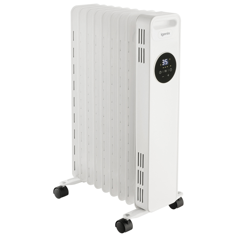 Igenix White Digital Oil Filled Radiator 2000W Image 3