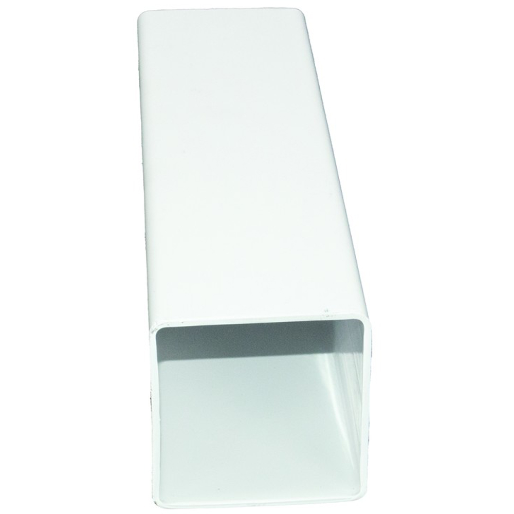 FloPlast Square Downpipe White 65mm x 2.5m Image 2