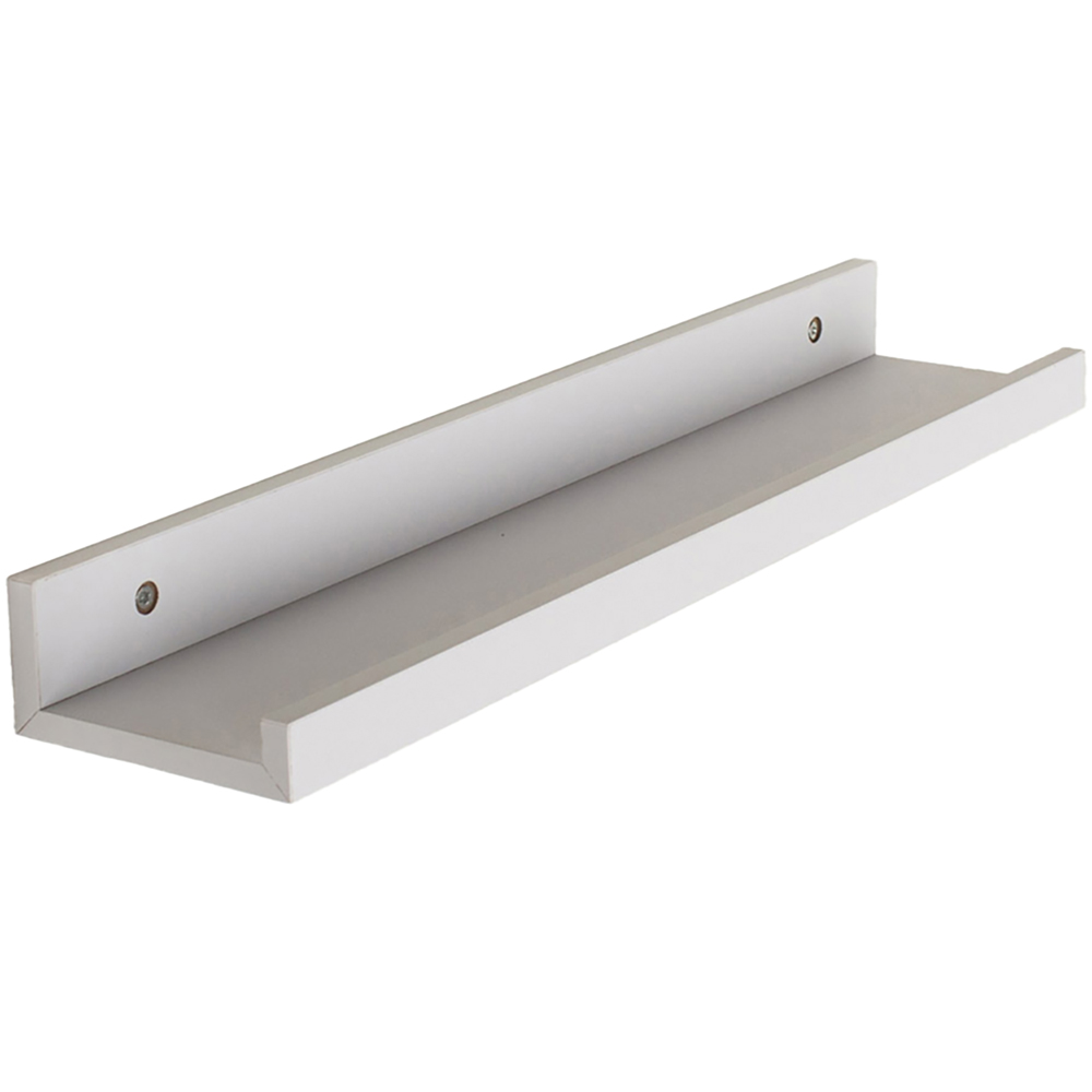Core Products Dura 58cm Matt White Display Shelf Image 2