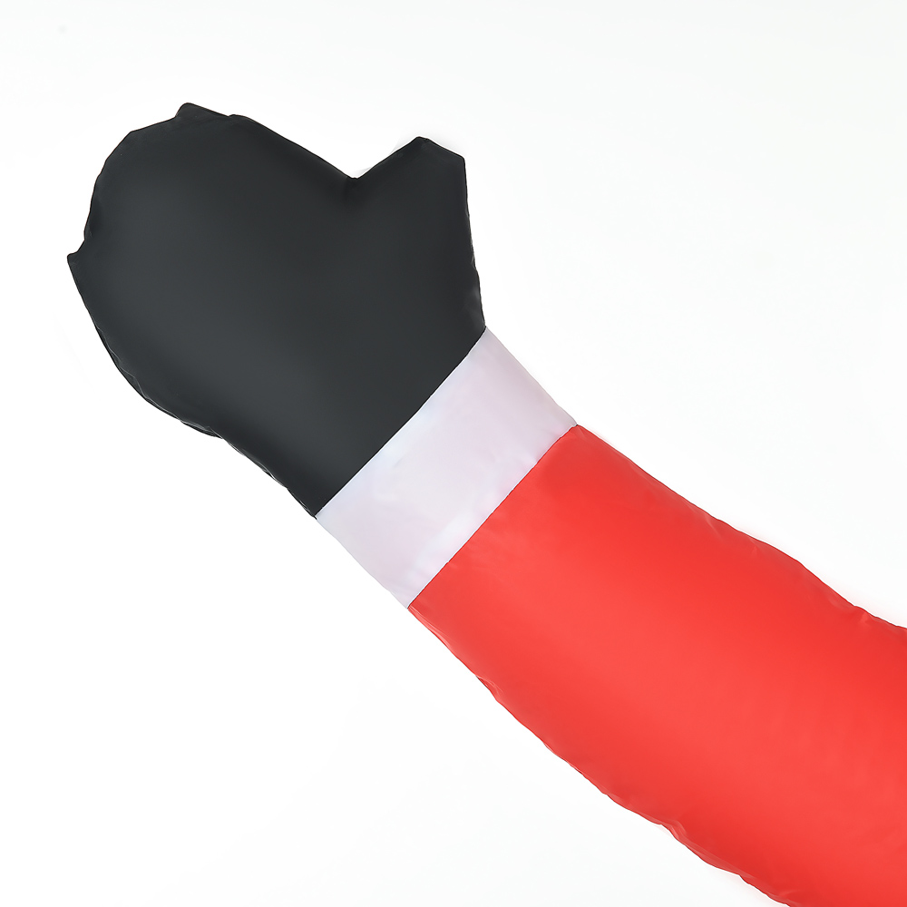 Everglow Light Up Red Inflatable Santa Claus Christmas Decoration 7ft Image 6