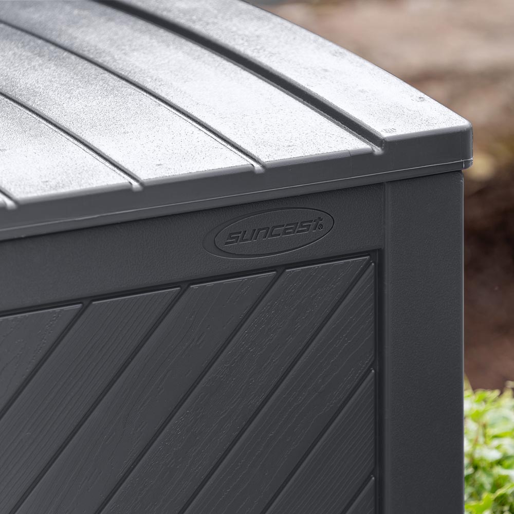 Suncast Colorado 507L Cyberspace Grey Storage Box Image 6