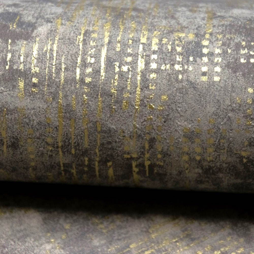 Grandeco Anethe Textile Charcoal Textured Wallpaper By Paul Moneypenny Image 3
