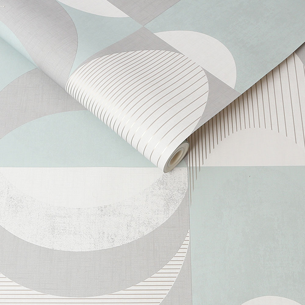 Sublime Seamless Geo Mint Wallpaper Image 2