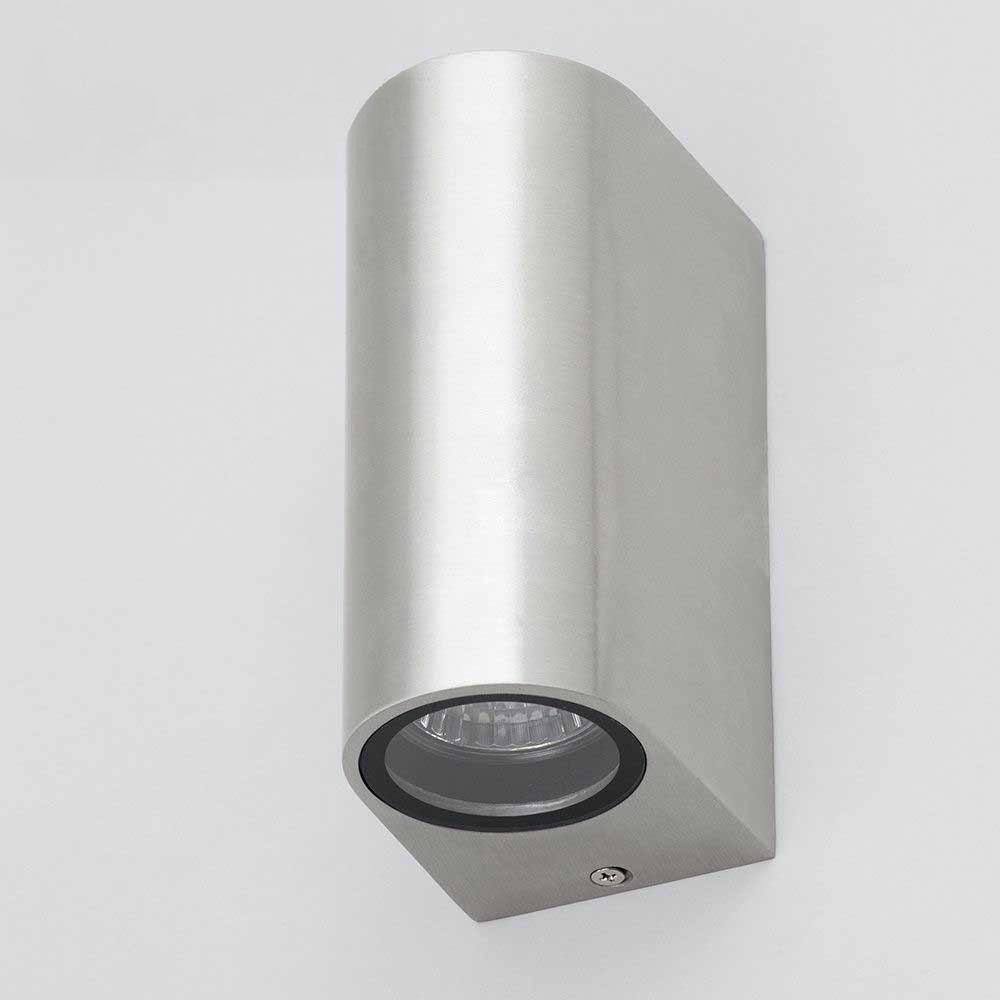 ENER-J Silver Up Down Wall Light Image 7