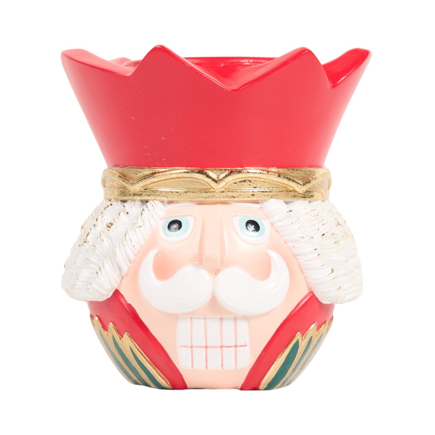 Set of 3 Nutcracker Tealight Holders Multicolour Image 5