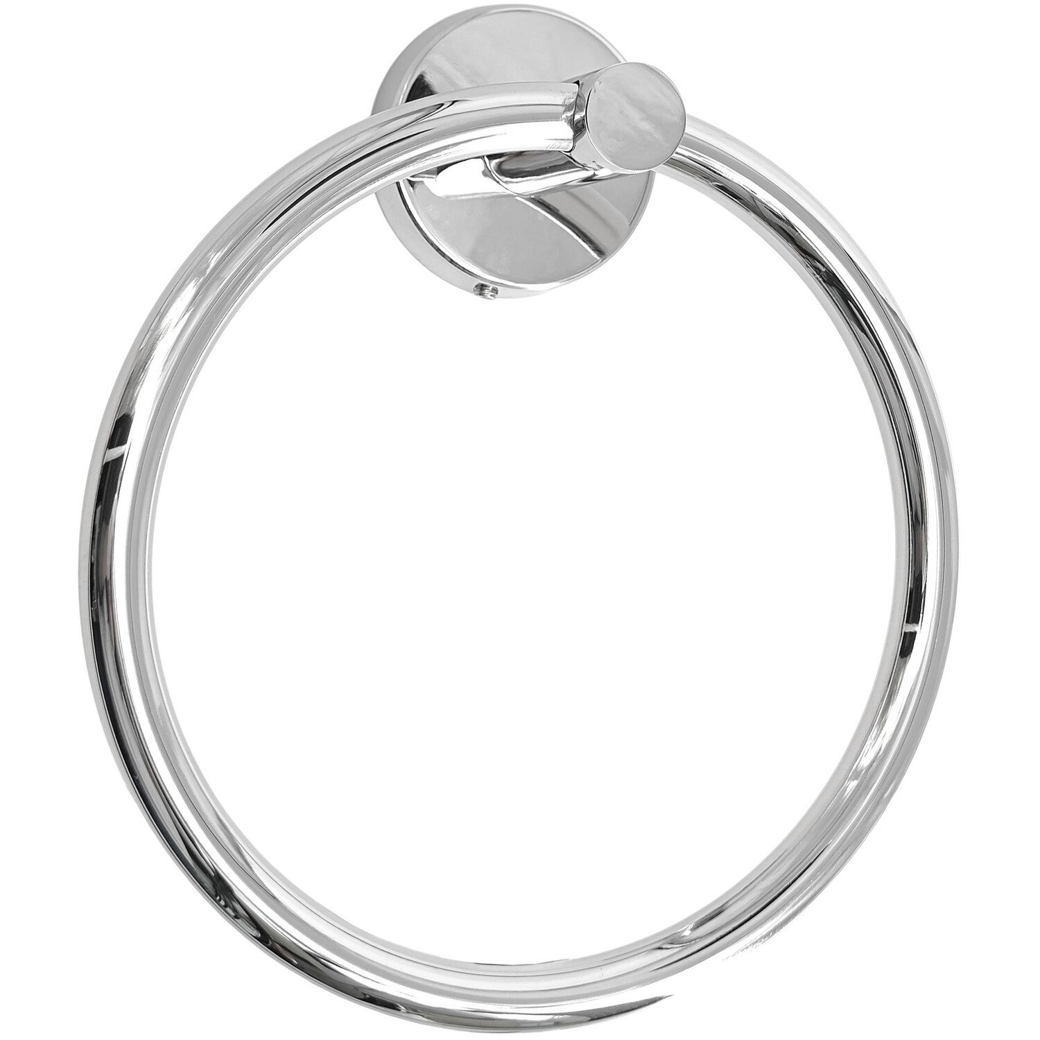 New Kensington Towel Ring Silver Image 2