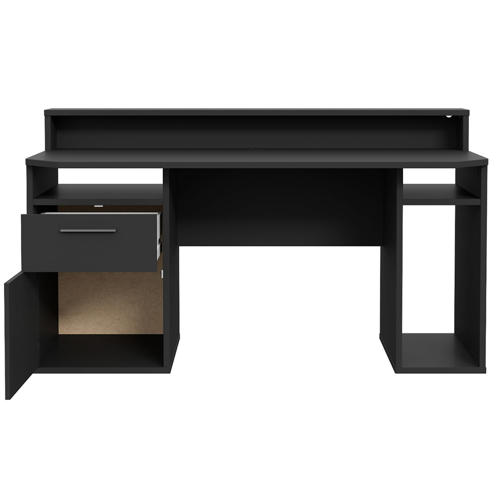 Flair Power Z Colour Changing LED Gaming Desk Black Image 4